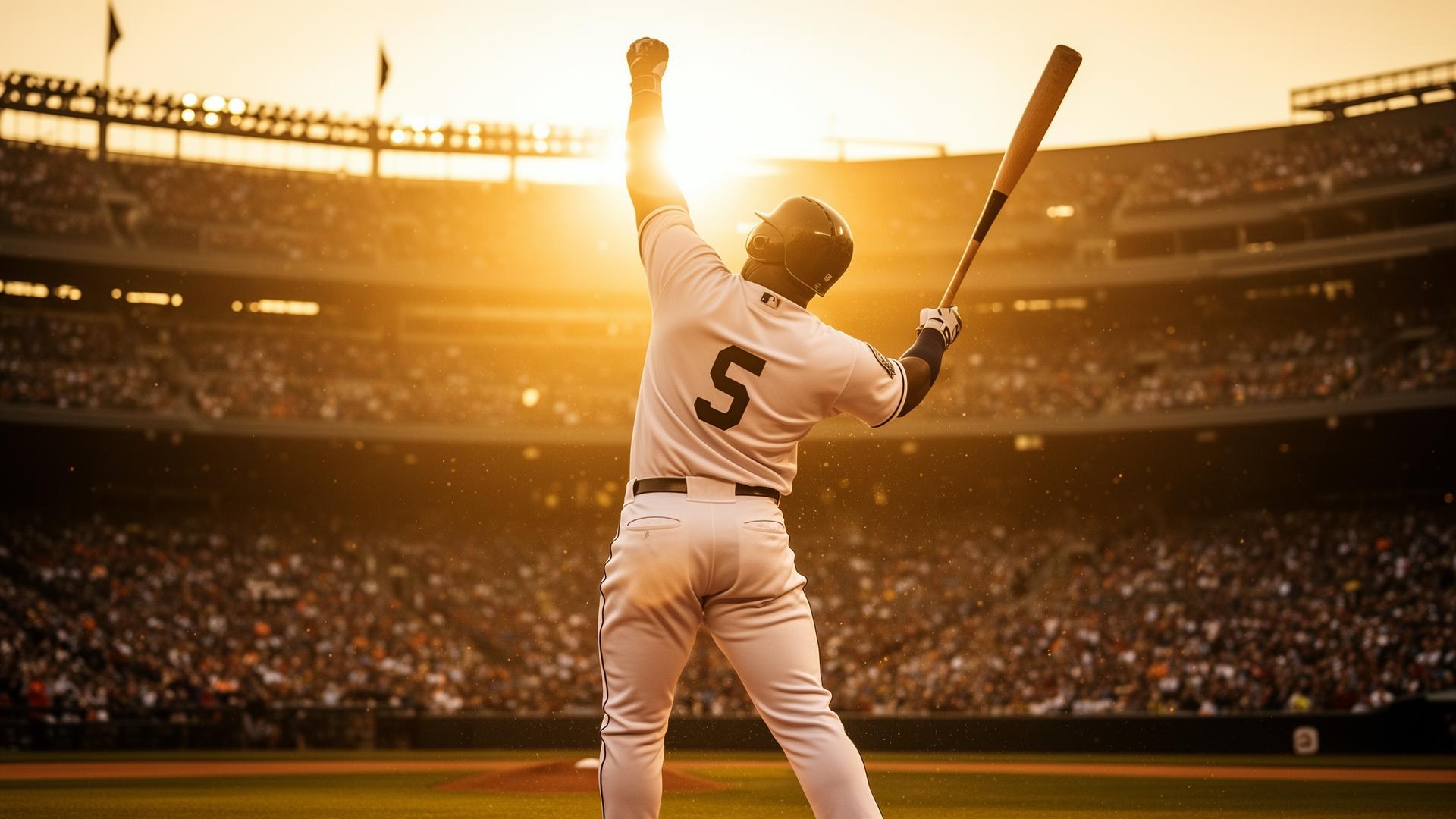 Inland Empire baseball player completing a powerful swing during private hitting training at sunset